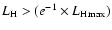 $L_{\rm H}>(e^{-1} \times {L_{\rm H}}_{\rm max} )$