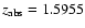 ${z_{\rm abs}} = 1.5955$