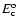 $E_{{\rm c}}^{{\rm o}}$
