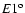 $E1^{{\rm o}}$