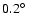 $0.2\hbox {$^\circ $ }$