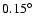 $0.15\hbox {$^\circ $ }$