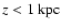 $z<1~{\rm kpc}$