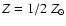 $Z=1/2\ Z_\odot$