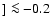 $] \la -0.2$