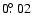 $0\hbox{$.\!\!^\circ$ }02$