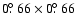 $0\hbox{$.\!\!^\circ$ }66 \times 0\hbox{$.\!\!^\circ$ }66$