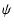 $\displaystyle \psi$