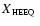 $X\mbox{$_{\mbox{\tiny HEEQ}}$ }$