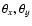 $\theta_x,\theta_y$