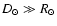 $D_\odot \gg R_\odot$