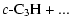 $\textstyle c\mbox{-C}_3\mbox{H} + \mbox{...}$