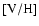 $\rm [V/H]$