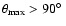 ${\theta}_{{\rm max}}>90\hbox{$^\circ$ }$