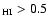 $_{\rm HI} > 0.5$