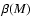 $\beta(M)$