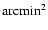 $\rm arcmin^2$