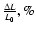 $\frac{\Delta L}{L_0}, \%$