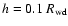 $h=0.1~R_{\rm wd}$