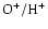 $\rm O^{+}/H^{+}$
