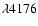 $\lambda 4176$