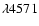 $\lambda 4571$