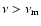 $\nu > \nu_{\rm m}$