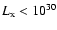 $L_{\rm x}<10^{30}$