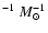 $^{-1}~M_\odot^{-1}$