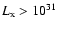 $L_{\rm x}>10^{31}$