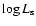 $\log L_{\rm s}$