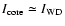 $I_{\rm core} \simeq
I_{\rm WD}$