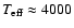 $T_{\rm eff}\approx4000$