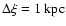 $\rm\Delta\xi=1~kpc$