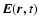 $\vec E(\vec r,t)$