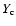 ${Y}_{\rm c}$
