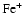 ${\rm Fe^{+}}$