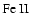 ${\rm Fe~ II}$