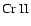${\rm Cr~ II}$