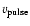 $v_{\rm {pulse}}$