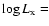 $\log L_{\rm x} =$