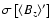 $\sigma\left[\ensuremath{\langle B_z\rangle} '\right]$