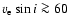 $\ensuremath{v_{\rm e} \sin i}\ga 60$