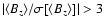 $\vert \ensuremath{\langle B_z\rangle} /\sigma[\ensuremath{\langle B_z\rangle} ] \vert > 3$