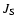 $J_{\rm S}$