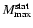 $M^{\rm stat}_{\rm max}$