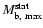 $M_{\rm b,~max}^{\rm stat}$