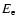 $E_{\rm e}$