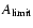$A_{\rm limit}$