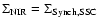 $\Sigma_{\rm NIR}=\Sigma_{\rm Synch,SSC}$